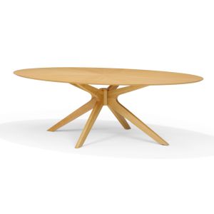 Julia 120X70 Salontafel Ovaal Eiken Naturel