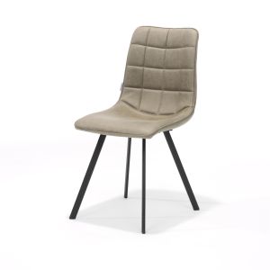 Cora stoel - Bull Microleder Liver #10