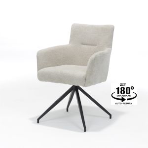 Joey armstoel Stof Retro Bliss Natural