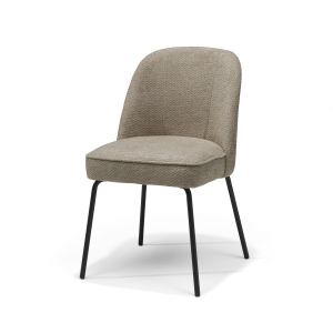 Stoel Luxor Zwart Stof Retro Bliss #18 Taupe UKFR