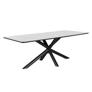 Sirius 210X100 Rechthoek HPL Wit Marmer 25mm