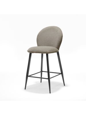 Cuba barkruk Stof Aragon Beige