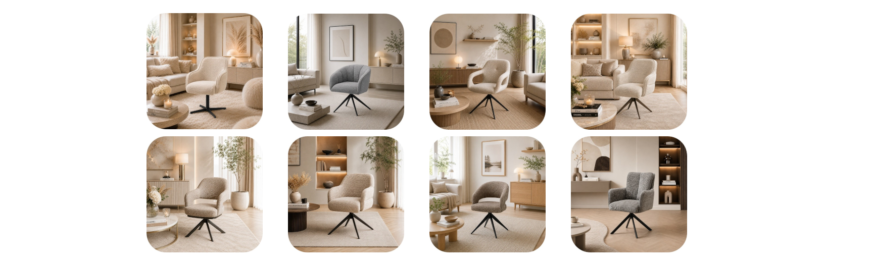 Nieuwe collectie armstoelen
